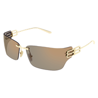 Lunettes de soleil Balenciaga BB0485SA002-GOLD-GOLD-PINK76